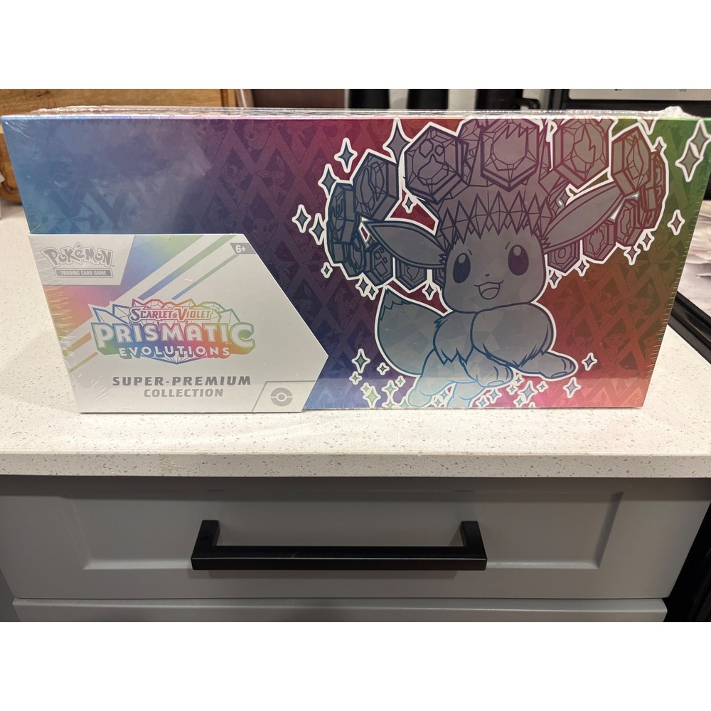 Pokemon TCG Scarlet & Violet Prismatic Evolutions Super-Premium Collection Box
